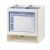 Yunmeryker Minimalist Modern Desk Organizer, Blue