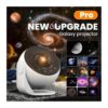 YVTNSKCBAAX Pro Galaxy Starry Sky Projector Night Light, 360° Rotate