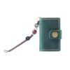 YWLUUOO Leather Journal 2.4x1.57Inch Pocket Writing Pad, Dark green