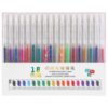 YWLUUOO Shimmering Gel Inks Pen 1.0MM Tip Retractable Colored Gel Pen for Notebook Journal Scrapbooking Note Taking Color Coding Color Changing Pens