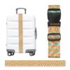YzgWjBhd Sunset Court Lines Adjustable Luggage Strap Gift Idea