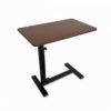 ZACHVO Rolling Bedside Desk, White