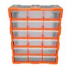 ZAICOLER Drawer Storage Cabinet, Clear Plastic Hardware Part Organizer