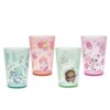 Zak Designs DreamWorks Gabby's Dollhouse Nesting Tumbler Set for At Home, 14.5oz Non-BPA Plastic Cups, 4-Pack (Gabby, Pandy Paws, Cakey Cat, Mercat, Kitty Fairy, Baby Box)