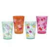 Zak Designs Peppa Pig Nesting Tumbler Set for At Home, 14.5oz Non-BPA Plastic Cups, 4-Pack (Peppa Pig and Friends)