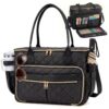 ZAVENRO Teacher Tote Bag for Women, 15.6 Inch Large Laptop Tote Bag