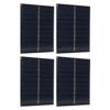 ZAWELIYO 4Pcs Mini Solar Panel Module 0.8W Charger for Home DIY Projects