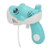 ZAWELIYO Handheld Bubble Machine Automatic Cartoon Dolphin Bubble Maker with Lights Music for Kids Birthday Parties (Blue)