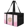 ZCFYGDX Collapsible Storage Basket Handbag for Grocery Travel Beach Picnic