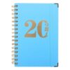 Zerodeko Planner 2027, Spiral-Bound Daily Monthly Calendar Planner Sky-blue
