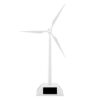Zerodis Solar Wind Mill Teaching Toy, ABS Solar Powered Windmill Model with Rotating Sails, Science Learning Desk Decor, 26.5cm for Kids Classrooms Home Office