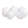 Zfrtyo 10Pcs Large Natural Seashells Scallop Shells 4" 5" | Sea Shells for Baking Cooking and Serving Food Seashell Beach Decorations and Home Decor