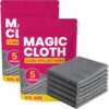 Zfrtyo Cleaning Cloth Thickened Microfiber Cleaning Cloths (2pcs) | 5 Pack Thickened Streak Microfiber Towels Cleaning Cloth for Glass Window Stainless Steel Screens