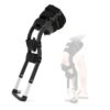 ZHENYUWANG Single-Leg Walking aid, no-Hands Crutch.