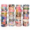 ZHIJIANHZ Halloween Washi Tape Set Pumpkin Scrapbook Tape 18 Rolls