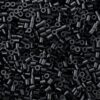 ZHIYUXI 2500Pcs Black Fuse Beads 5mm Iron Beads Melty Beads Hama Beads
