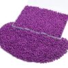 ZHIYUXI 3000Pcs 4mm Purple Glass Seed Beads for Jewelry Making