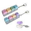 Zhnkl 3Pc Silent Fidget Keyboard Clicker Keyboard Button Quiet Fidget