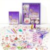 ZHUOLUNF DIY Diary Scrapbook Making Kit All-in-One Journal Supplies Set