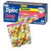 Ziploc Gallon Food Storage Slider Bags, Durable, 68 Count (Pack of 9)