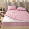 Zippered Quilted Mattress Protector 6-Sided Breathable Encasement