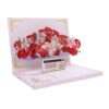 ZJchao 3D Up Greeting Card with Voice Recording and Photo Insert Flower