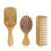 ZJchao Hair Brush and Comb Set Air Cushion Brush Detangling Wide Tooth