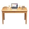 ZMNXAS Writing Desk with Drawers,Country Solid Wood Computer Desk