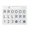 ZMoal Mahjong Board Practice Board in Blue,Tool for ImproveTile Recognition