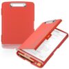 Zoenley Clipboard with Storage,8.5 x 11'' Letter Size Paper with Pen Holder