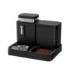 ZOMISIA Automatic Cat Feeder, Gravity Cat Food Dispenser, 0.8Gal x 2, Black