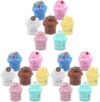 ZONEWAY 21 Pack Cake Butter Slime Kits, Soft and Non-Sticky Slime Kit Party Favors for Girls and Boys