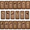 Zonon 80 Pcs Apothecary Bottle Labels Halloween Potion Decals