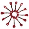Zopsc 24 Pcs Cross Stitch Thread, Glossy Braided Embroidery Floss