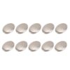 Zopsc Stainless Steel Soap Bar, Odor Remover for Hands (10pcs)