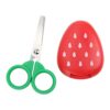 Zopsc Strawberry Paper Scissors with Magnet, Cute Child Safety Design