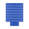 Zorsculpt Pocket Chart for Classroom Activities, 71 x 71 cm, Blue
