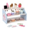 ZQsmgs Dessert Stand Pretend Play Set, Ice Cream & Cake Pastry Toy