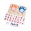 ZQsmgs Finger Counting Math Board, Number Calculation Toy