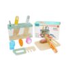ZQsmgs Kitchen Cutting Play Food Set, Vegetable Fruit Chopping Toy