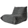 ZRedRoad Bean Bag Chairs for Adults，Beanbag Chair with Memory Foam Support (Gray)