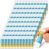 Zubebe 200 Pcs White Glue Sticks for Classroom Washable Glue Stick
