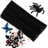 ZXIIXZ 100 Pcs Pipe Cleaners, Black Pipe Cleaners Bulk for Crafts