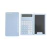Zyntrytong Handheld Calculator with Writing Tablet, 2-in-1 LCD Notepad & Stylus, Foldable Portable Design for Office