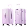 ZYXLH Versatile Multi-Color Hard-Shell Suitcase Set, Multi-Scenario Travel & Commute Bundle(White Frosted,28 inch five wheels)