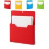 ZZBLWLGD Magnetic Folders for Fridge, Letter Size Paper Organizer (Red)