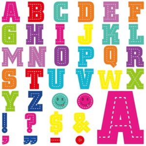 136 Pcs 12 in Extra Large Bulletin Board Letter Bright Classroom Wall Decor