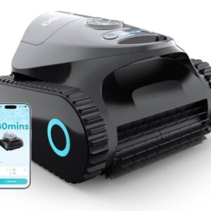 (2026 Upgrade) TALOSBO C1 Wall Climbing Robotic Pool Cleaner, Deep Gray