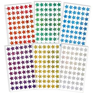 3240PCS Star Stickers for Kids Reward, Small Foil Star Sticker