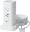 TAGZILO Power Strip Tower with Surge Protector